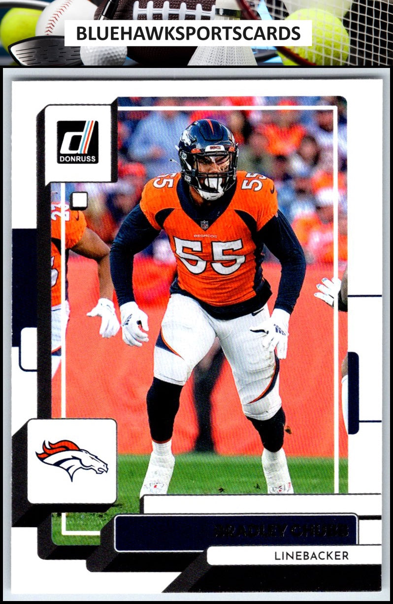 2022 Donruss #268 Bradley Chubb