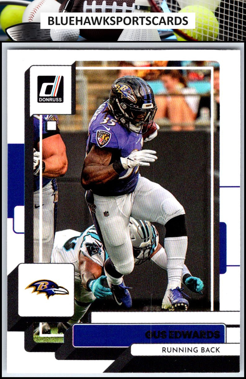 2022 Donruss #191 Gus Edwards