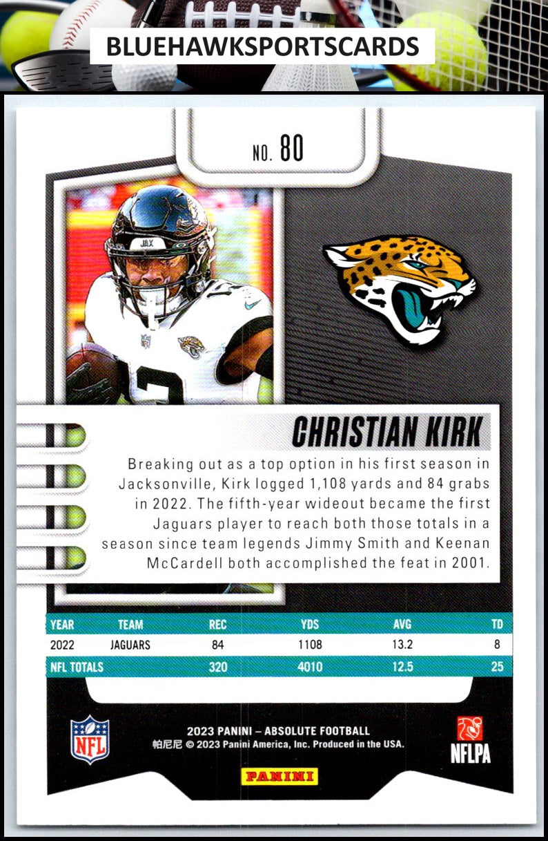 2023 Panini Absolute #80 Christian Kirk Retail