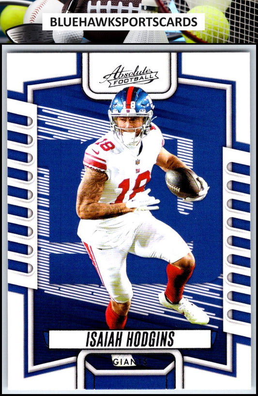 2023 Panini Absolute #90 Isaiah Hodgins Retail