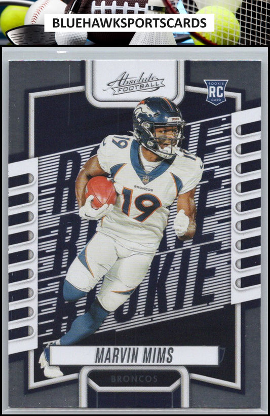 2023 Panini Absolute #122 Marvin Mims Retail