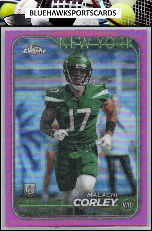 2024 Topps Chrome #224 Malachi Corley Refractor