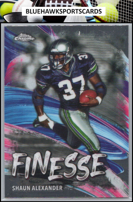 2024 Topps Chrome #F-22 Shaun Alexander Finesse