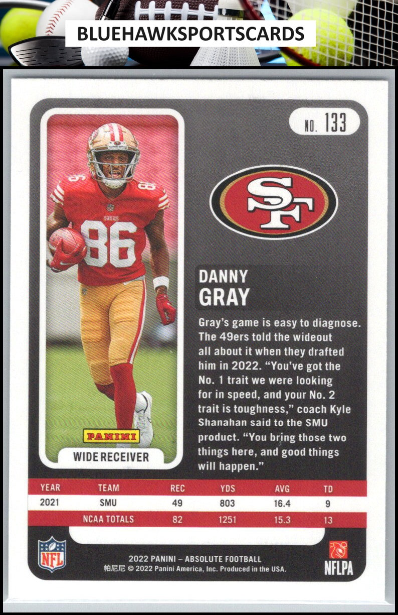 2022 Panini Absolute #133 Danny Gray Retail