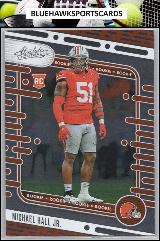 2024 Panini Absolute #153 Michael Hall Jr. Retail