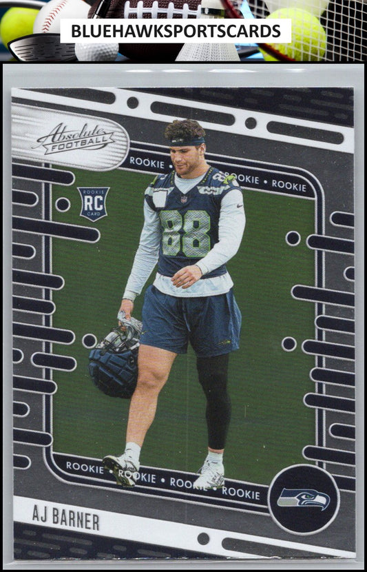 2024 Panini Absolute #184 AJ Barner Retail