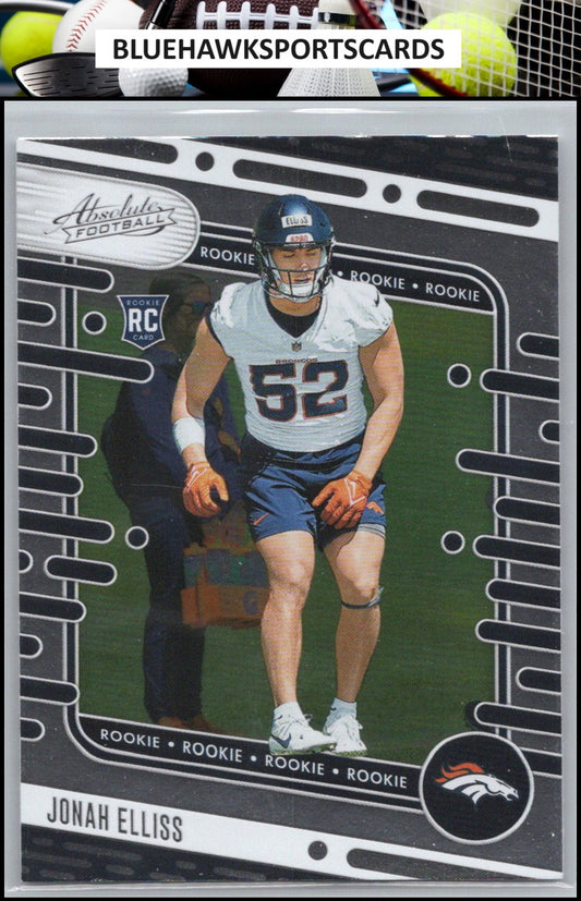 2024 Panini Absolute #164 Jonah Elliss Retail