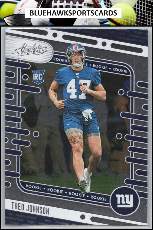 2024 Panini Absolute #179 Theo Johnson Retail
