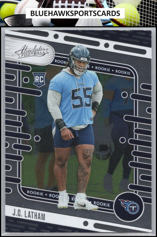 2024 Panini Absolute #107 J.C. Latham Retail