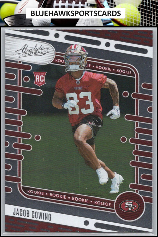 2024 Panini Absolute #191 Jacob Cowing Retail