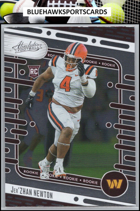 2024 Panini Absolute #136 Jer'Zhan Newton Retail