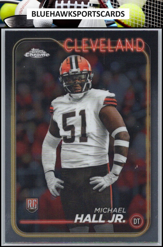 2024 Topps Chrome #268 Michael Hall Jr.