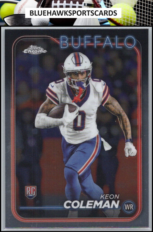 2024 Topps Chrome #209 Keon Coleman