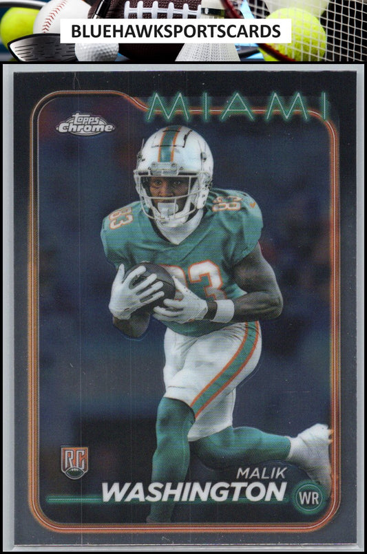 2024 Topps Chrome #254 Malik Washington