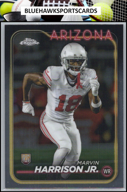 2024 Topps Chrome #204 Marvin Harrison Jr.