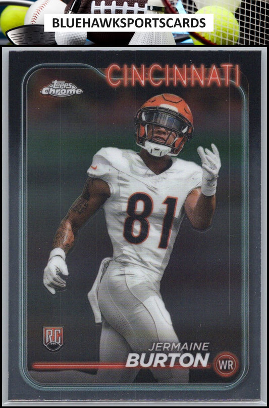 2024 Topps Chrome #240 Jermaine Burton
