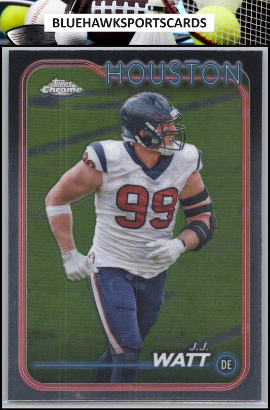 2024 Topps Chrome #82 J.J. Watt