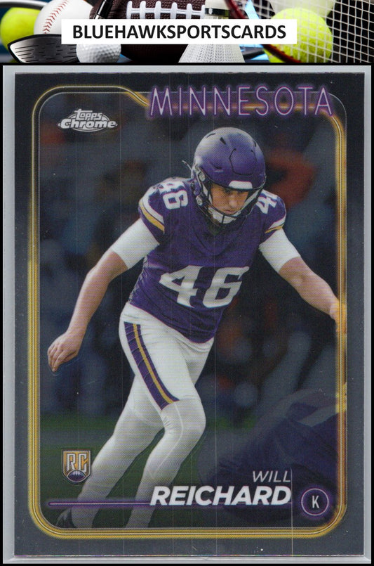 2024 Topps Chrome #277 Will Reichard
