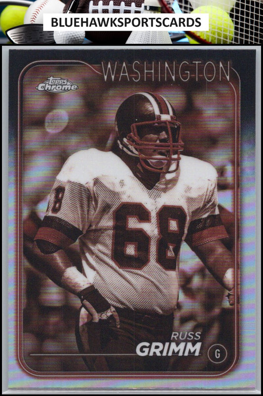 2024 Topps Chrome #197 Russ Grimm Sepia Refractor