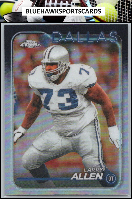 2024 Topps Chrome #58 Larry Allen Refractor