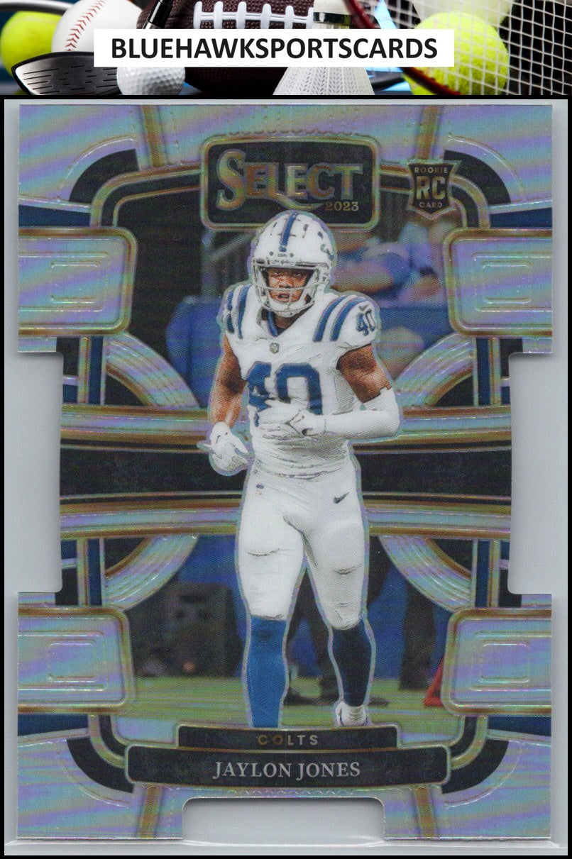 2023 Panini Select #42 Jaylon Jones Silver Prizms Die Cuts