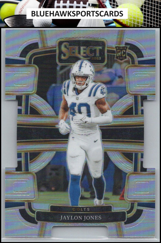 2023 Panini Select #42 Jaylon Jones Silver Prizms Die Cuts