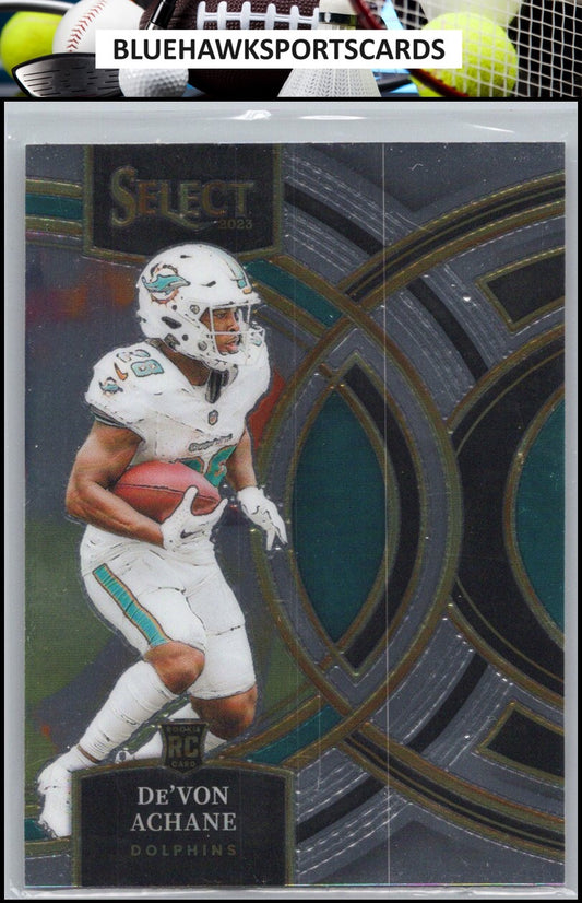 2023 Panini Select #176 De'Von Achane