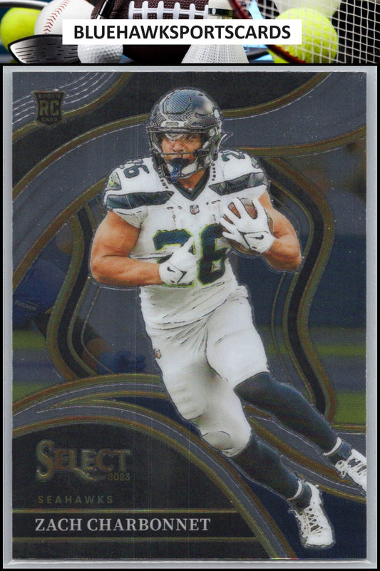 2023 Panini Select #202 Zach Charbonnet