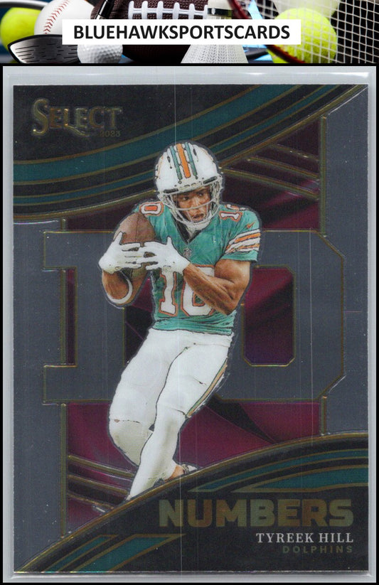 2023 Panini Select #NMB-THI Tyreek Hill Numbers