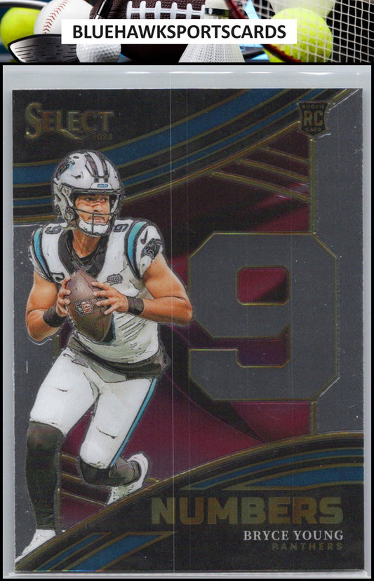 2023 Panini Select #NMB-BYO Bryce Young Numbers
