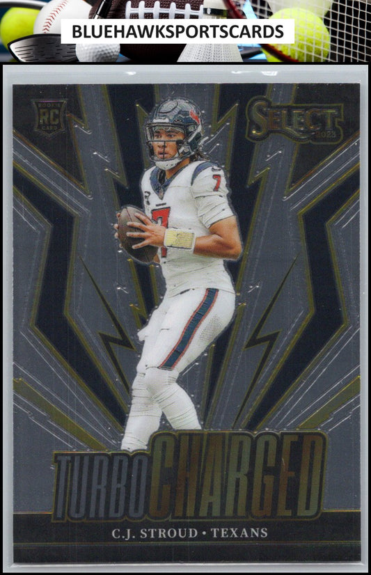 2023 Panini Select #TUR-CST C.J. Stroud Turbocharged