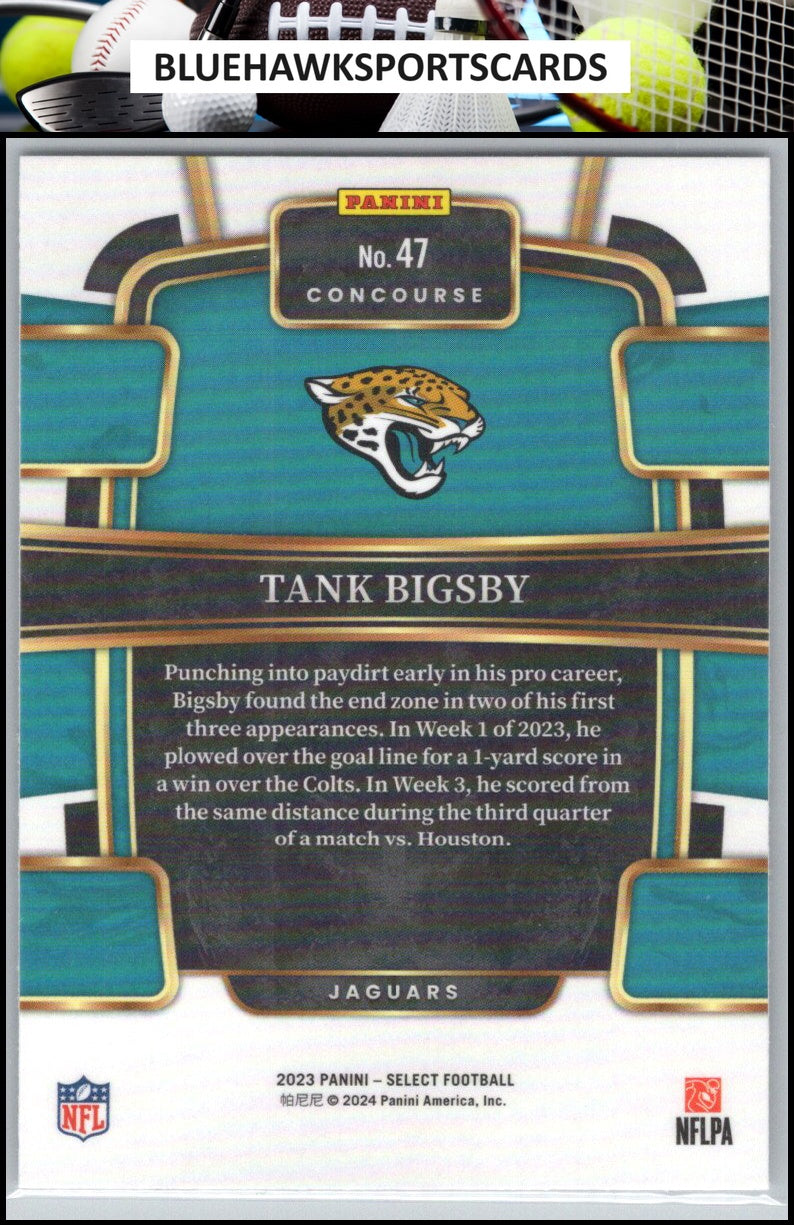2023 Panini Select #47 Tank Bigsby
