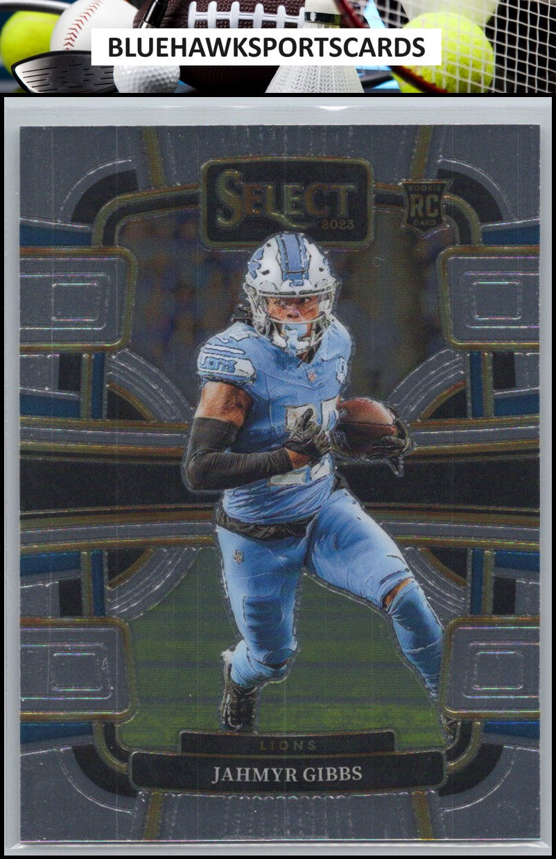 2023 Panini Select #34 Jahmyr Gibbs