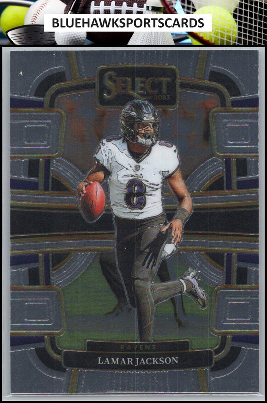2023 Panini Select #7 Lamar Jackson