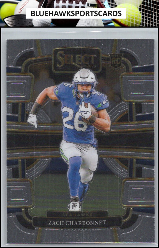 2023 Panini Select #86 Zach Charbonnet