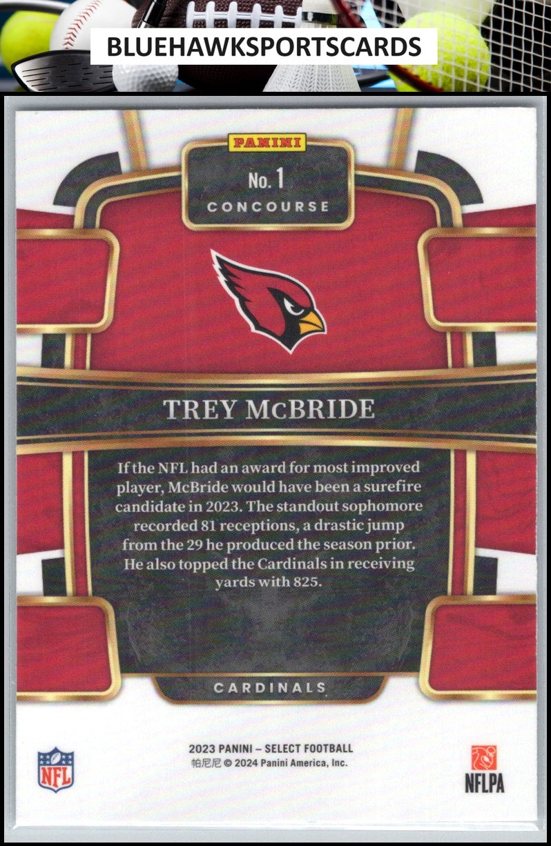 2023 Panini Select #1 Trey McBride