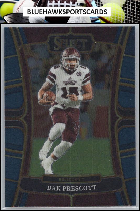 2023 Panini Select Draft Picks #30 Dak Prescott Blue Retail