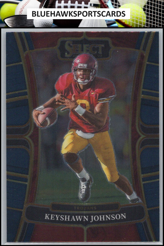 2023 Panini Select Draft Picks #80 Keyshawn Johnson Blue Retail