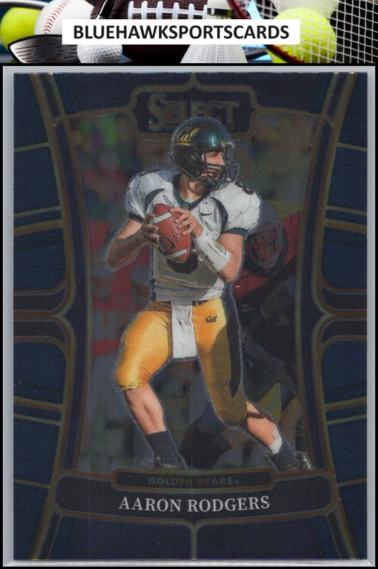 2023 Panini Select Draft Picks #31 Aaron Rodgers Blue Retail
