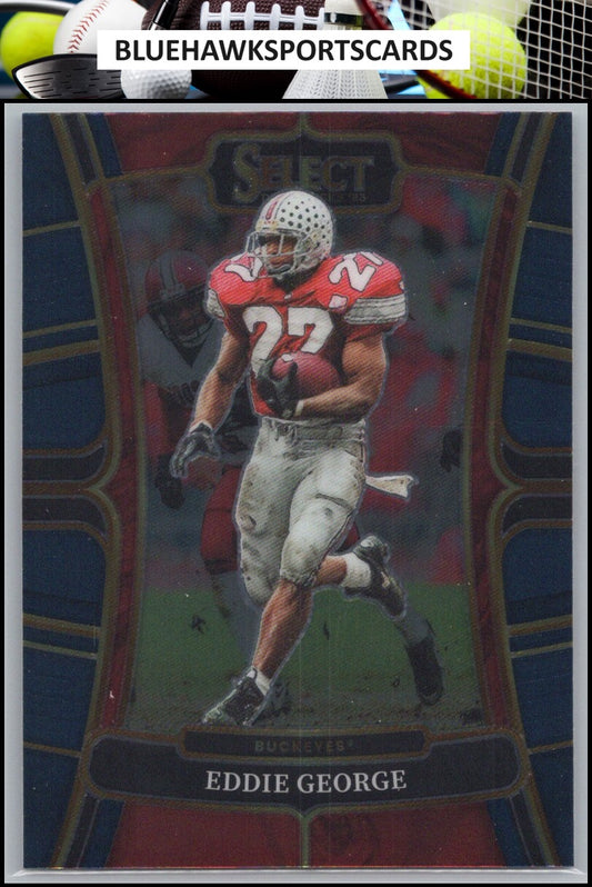 2023 Panini Select Draft Picks #90 Eddie George Blue Retail