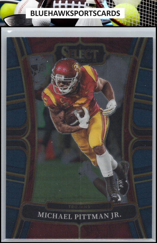 2023 Panini Select Draft Picks #56 Michael Pittman Jr. Blue Retail