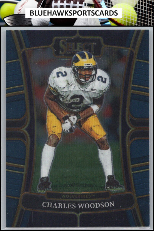 2023 Panini Select Draft Picks #83 Charles Woodson Blue Retail