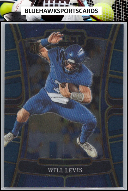 2023 Panini Select Draft Picks #3 Will Levis Blue Retail