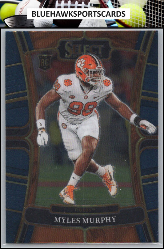 2023 Panini Select Draft Picks #11 Myles Murphy Blue Retail