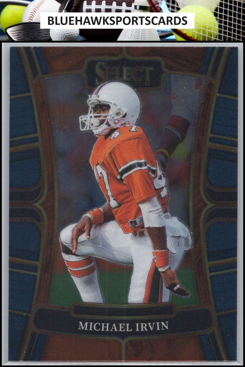 2023 Panini Select Draft Picks #84 Michael Irvin Blue Retail