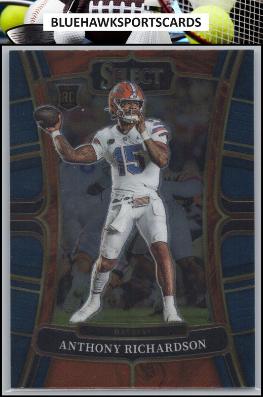 2023 Panini Select Draft Picks #4 Anthony Richardson Blue Retail