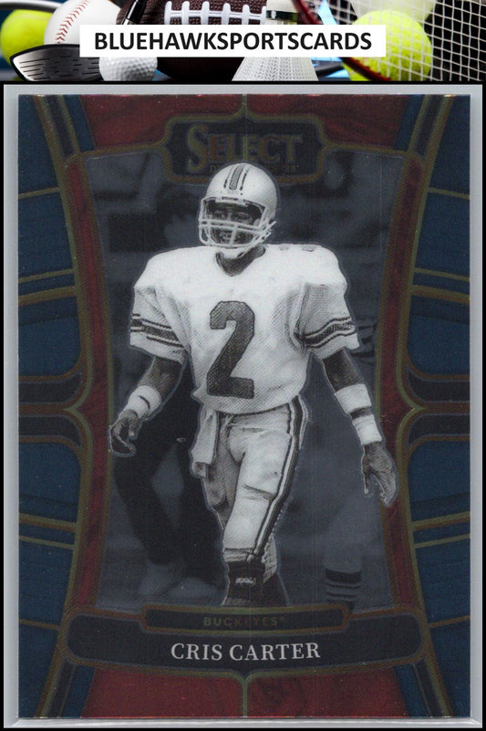 2023 Panini Select Draft Picks #93 Cris Carter Blue Retail