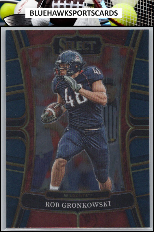 2023 Panini Select Draft Picks #77 Rob Gronkowski Blue Retail