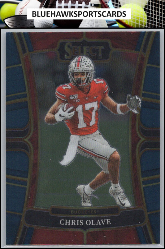 2023 Panini Select Draft Picks #61 Chris Olave Blue Retail