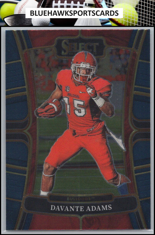 2023 Panini Select Draft Picks #53 Davante Adams Blue Retail